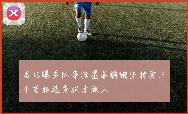 名记曝多队争抢墨菲鹈鹕坚持要三个首轮选秀权才放人
